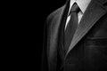 Gentle businessman closeup groom tuxedo suit Royalty Free Stock Photo