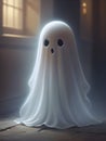 A Gentle Depiction of a Small Ghost