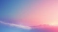 Gentle Gradient Of Dawn Colors. Soft Pastel Background. Dreamy Minimalist Backdrop. AI Generated Royalty Free Stock Photo