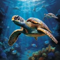 Gentle Guardians: Sea Turtles Protecting Their Ocean Home