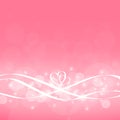 Gentle pink background ready for your text