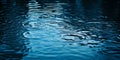 Gentle Rippling Water Surface Background with Soft Waves and Light Reflections in Calm Blue Tones Royalty Free Stock Photo