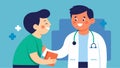 With a gentle smile the doctor reassured the patient that by coming in for regular checkups they were taking proactive