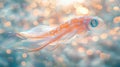 Enchanted Aquatic Creature: A Dreamlike Underwater Fantasy Royalty Free Stock Photo