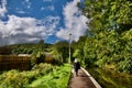 A gentle stroll by the canal side