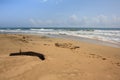 Gentle Waves on a Caribbean Beach in Costa Rica