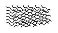 Gentle Wavy Lines Texture Abstract Pattern Icon, vector design Generative AI Royalty Free Stock Photo