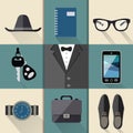 Gentleman business suit set