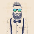 Gentleman hipster