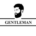 Gentleman icon. icon isolated on white background. Logo Royalty Free Stock Photo