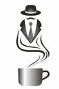 Gentlemans cup of coffee