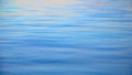 Rippled Blue, Sea Water, With Sunset Reflections Royalty Free Stock Photo