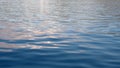 Gently Rippled Sea Water, Morning Reflections Royalty Free Stock Photo