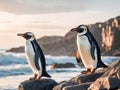 Gentoo penguins (Pygoscelis papua)