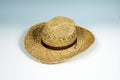 Gents straw sunhat.