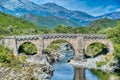 Genueser Brucke - Corsica, France Royalty Free Stock Photo