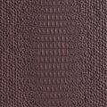 Genuine caiman leather. Brown crocodile skin texture for background. 3D-rendering