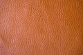 Genuine full grain tan leather background Royalty Free Stock Photo