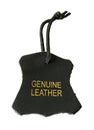 Genuine leather label