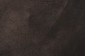 Genuine leather texture background. Dark brown, orange textures for decoration blank Royalty Free Stock Photo