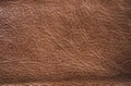 Genuine leather texture background. Dark brown, orange textures for decoration blank. Vintage skin natural suede with design line Royalty Free Stock Photo