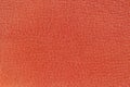Genuine leather texture, red color. Shopping, manufacturing concept. Modern background, backdrop, substrate, composition Royalty Free Stock Photo