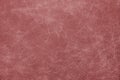 Genuine, natural, artificial red leather texture background. Royalty Free Stock Photo