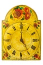 Genuine ornamental seventeenth century clock Royalty Free Stock Photo