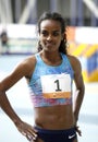 Genzebe Dibaba of Ethiopia