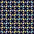 Geo fun abstract pattern. Rhombus texture, elegant floral lattice, mesh, diamond Royalty Free Stock Photo