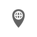 Geo, global, location, targeting icon. Element of materia flat maps and travel icon. Premium quality graphic design icon. Signs