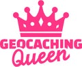 Geocaching queen Royalty Free Stock Photo