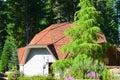 Geodesic Dome Garage Royalty Free Stock Photo