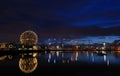 Geodesic dome of science world, vancouver Royalty Free Stock Photo