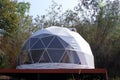Geodesic dome Tents in Thailand and Asia. Royalty Free Stock Photo