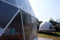 Geodesic dome Tents in Thailand and Asia. Royalty Free Stock Photo