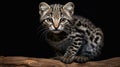 Geoffroy's cat, Leopardus geoffroyi, a wild cat native to South America