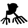 Geoglyph of The Hands from Nazca