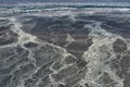 Geoglyphs and lines in the Nazca desert. Peru