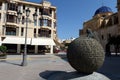 Geografia de la Memoria sculpture, old town of Moorish City of Elche