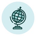 Geography globus, icon