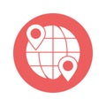 Geography Isolated Vector icon which can easily modify or edit Royalty Free Stock Photo
