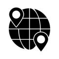 Geography Isolated Vector icon which can easily modify or edit Royalty Free Stock Photo