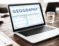 Geography Map World Climate Details Concept Royalty Free Stock Photo