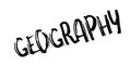 Geography rubber stamp