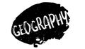 Geography rubber stamp