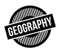 Geography rubber stamp