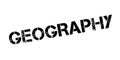 Geography rubber stamp