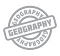 Geography rubber stamp