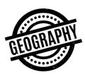 Geography rubber stamp